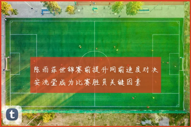 陈雨菲世锦赛前提升网前速度对决安洗莹成为比赛胜负关键因素